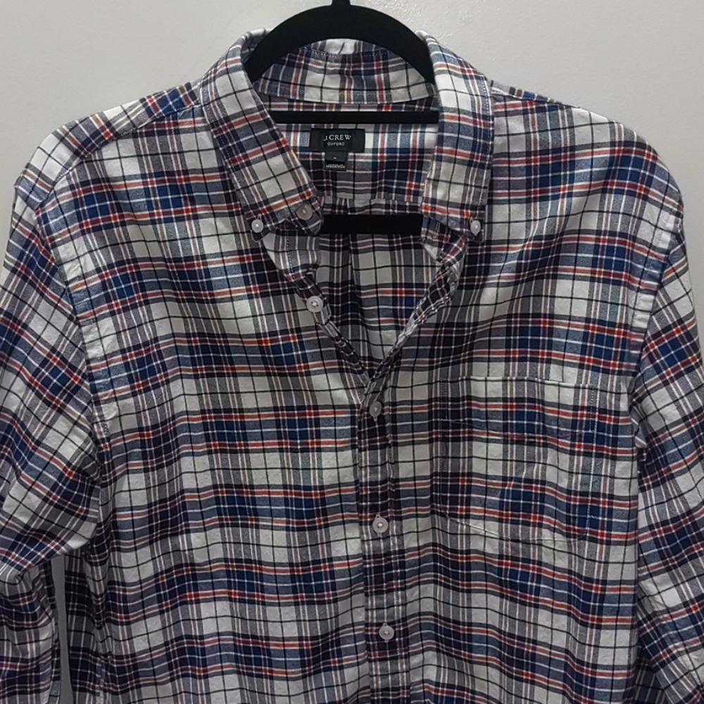 Mens JCrew Oxford button down size M